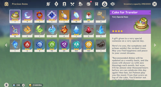 EU AR55 | 5 stars*15 CHASCA | EULA | GANYU | NILOU | ARATAKI ITTO | NAHIDA | QIQI | MONA | JEAN | KEQING | DEHYA | DILUC | AMOS' BOW | SKYWARD SPINE | SKYWARD ATLAS + lots of 4* characters and weapons